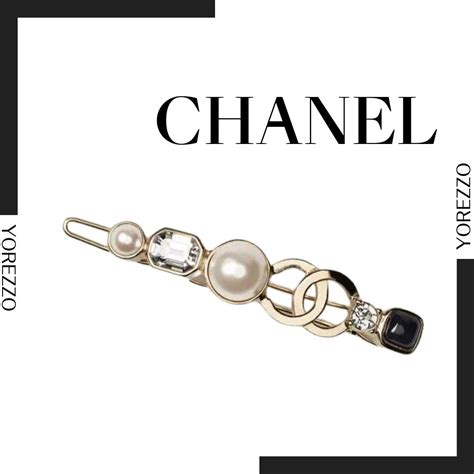 chanel hair clip dhs|chanel hair clips.